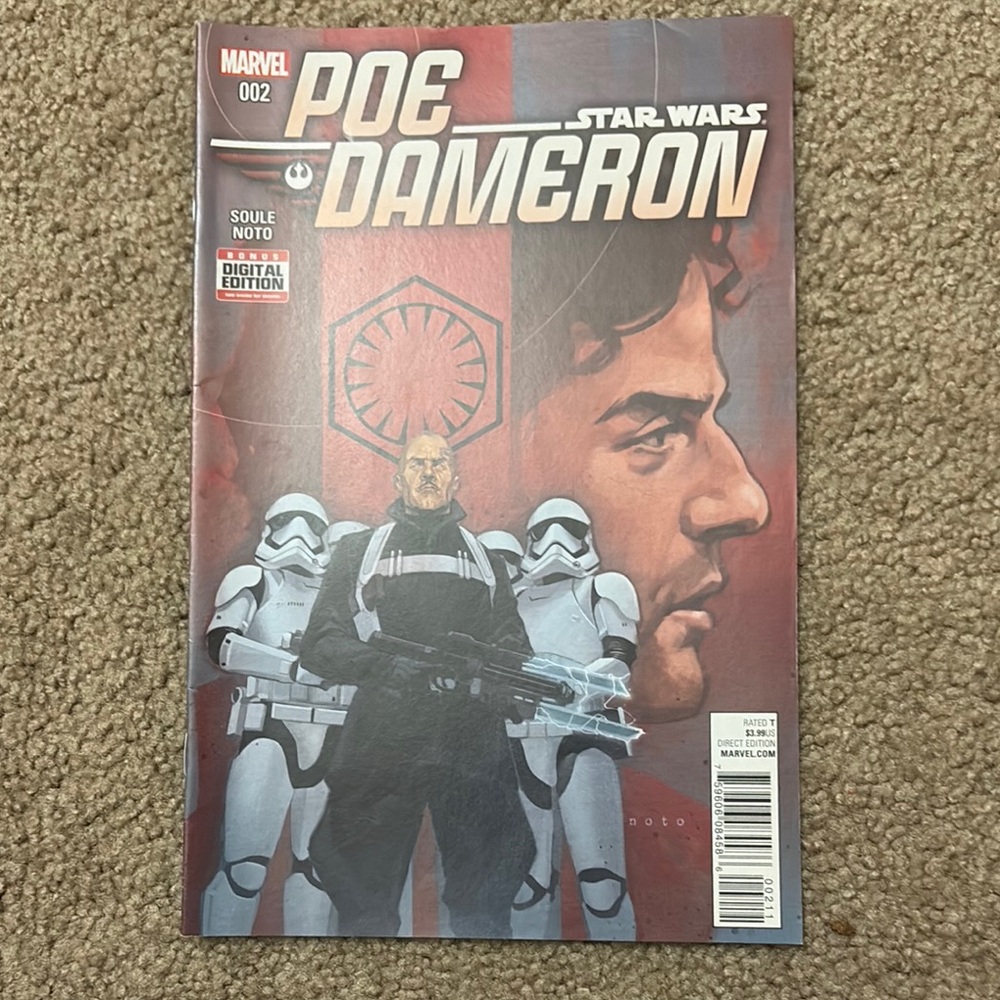 Star Wars Marvel Comics | Poe Dameron #2 | July 2016